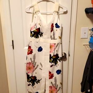 Ted Baker floral dress size US 8
